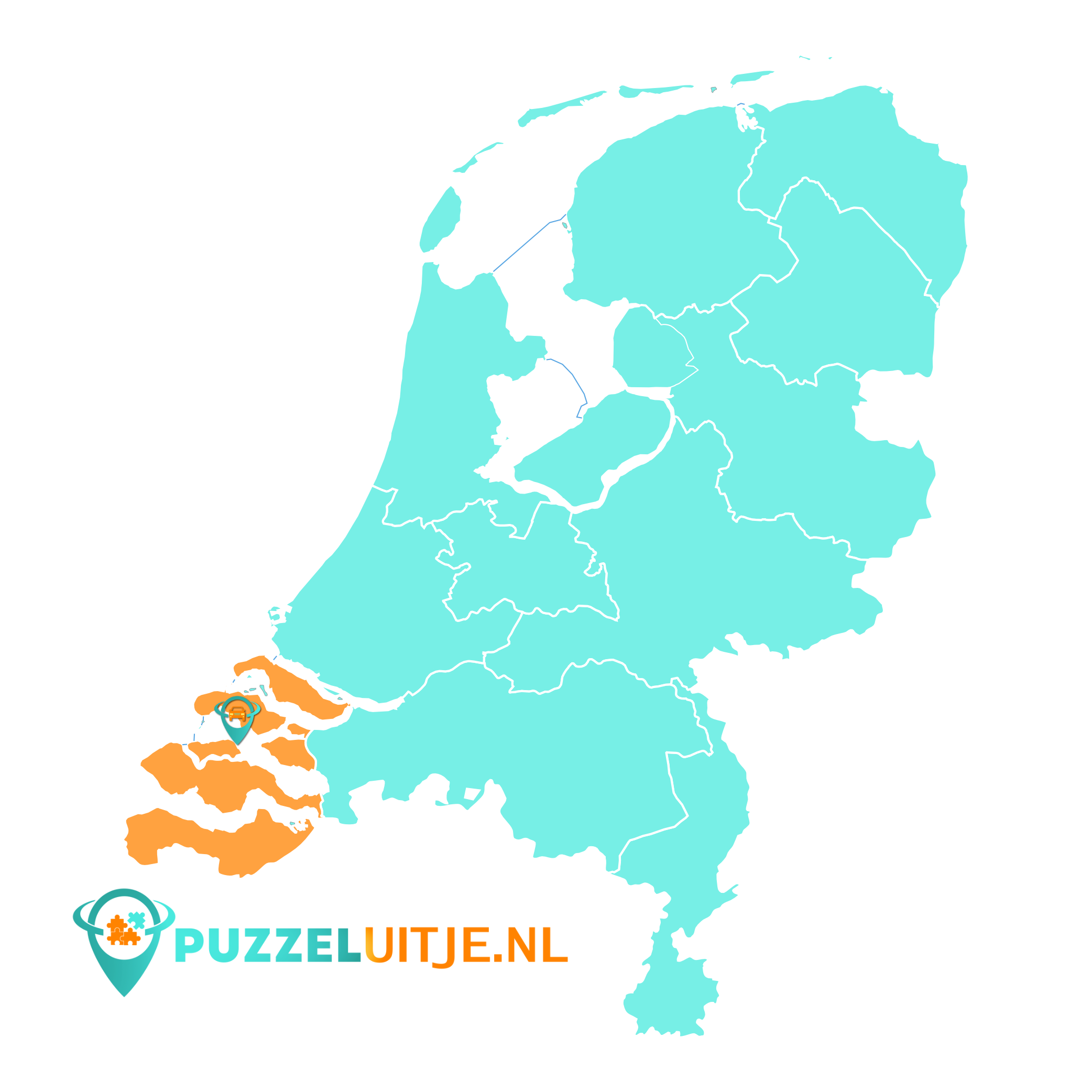 zeeuwse eilanden kaart