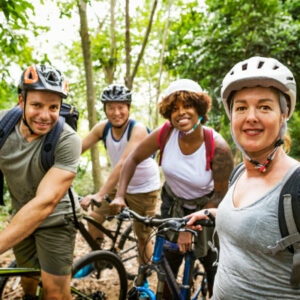 compleet groepsuitje fietspuzzeltocht