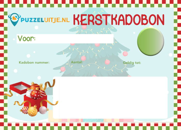 Kadobon algemeen