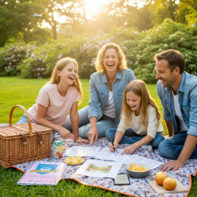 picknickuitje puzzeltocht